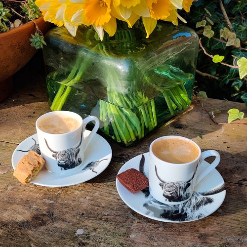 Image applied to coffee cups